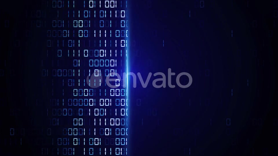 Abstract Digital Binary Data Scan Loop Videohive 23069609 Motion Graphics Image 3