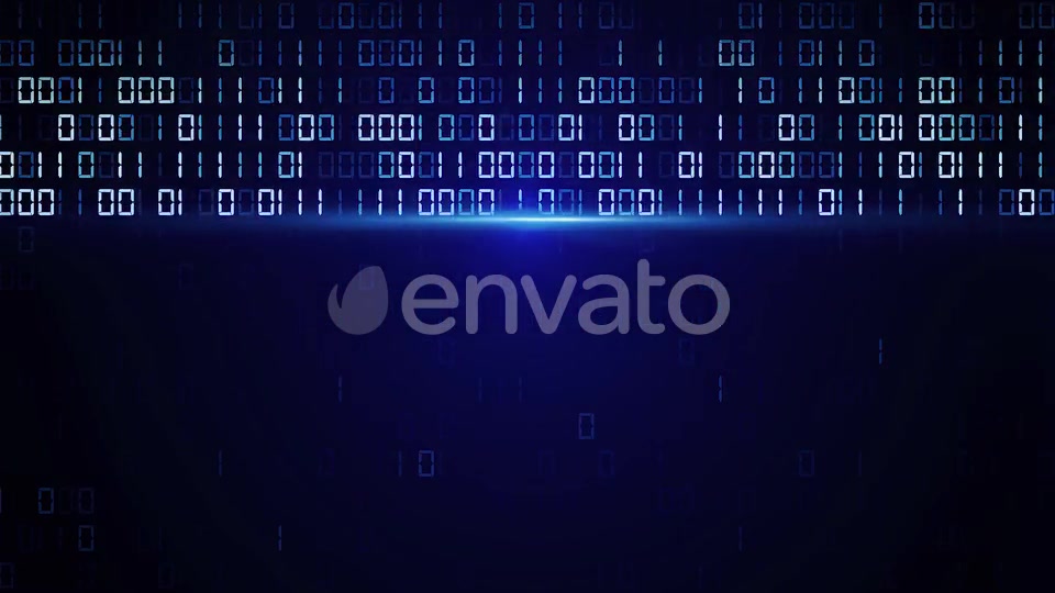 Abstract Digital Binary Data Scan Loop Videohive 23069609 Motion Graphics Image 4