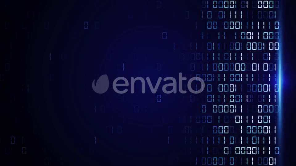 Abstract Digital Binary Data Scan Loop Videohive 23069609 Motion Graphics Image 8