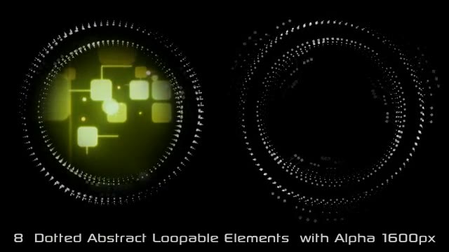 Abstract Dotted Elements 01 Videohive 6649736 Motion Graphics Image 2