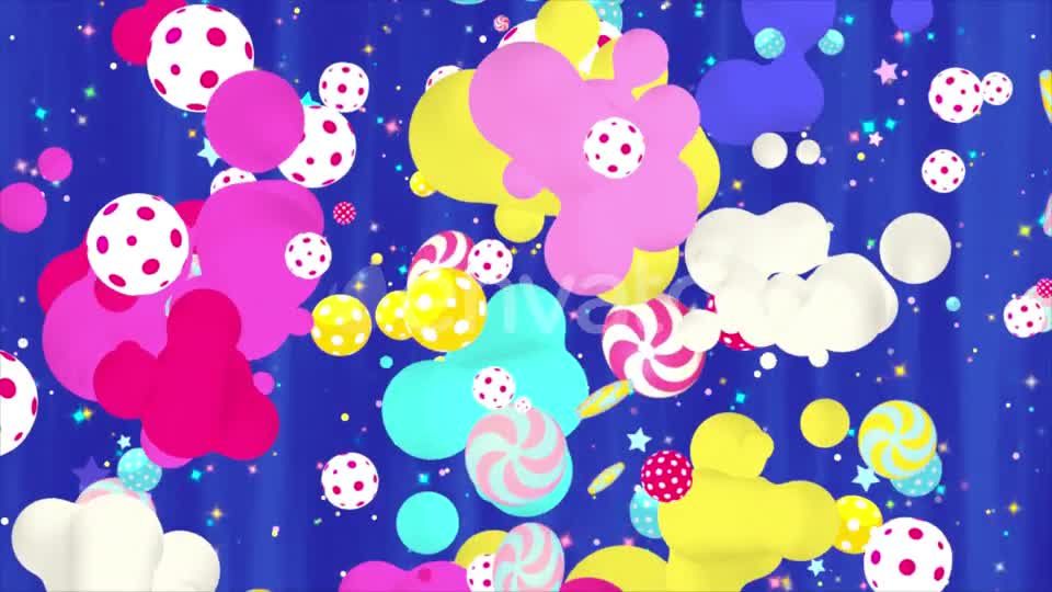 Abstract Floating Metaballs Background II Videohive 24361566 Motion Graphics Image 1