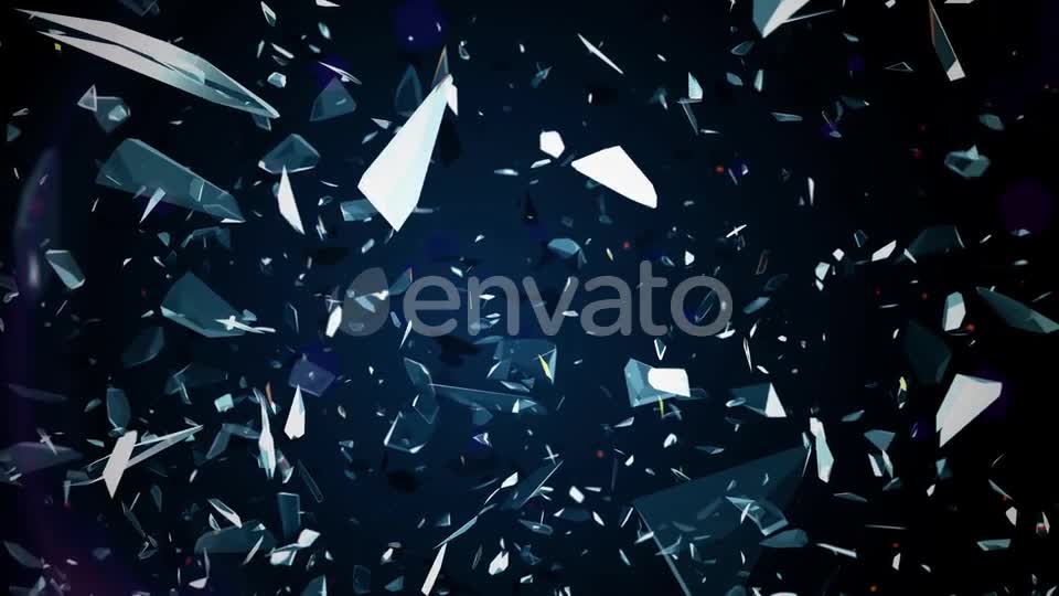 Abstract Fracture Pieces Videohive 23619137 Motion Graphics Image 1