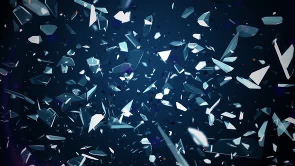 Abstract Fracture Pieces - Videohive Download 23026452