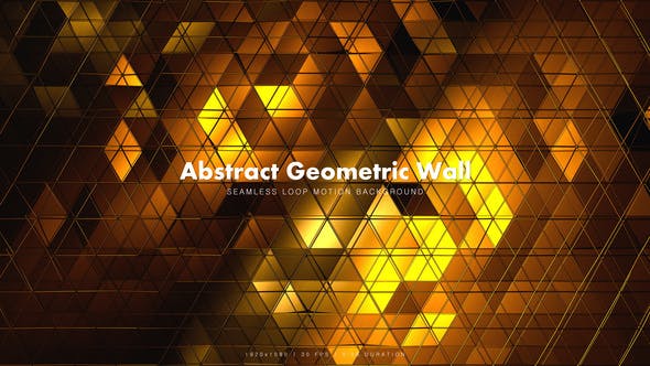Abstract Geometric Wall 2 - 21434323 Videohive Download