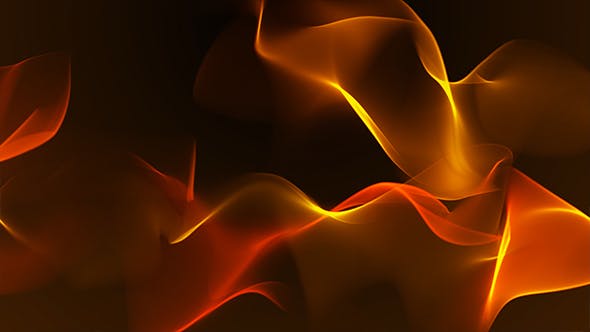 Abstract Glowing Fire Waves Background - Download 21392012 Videohive