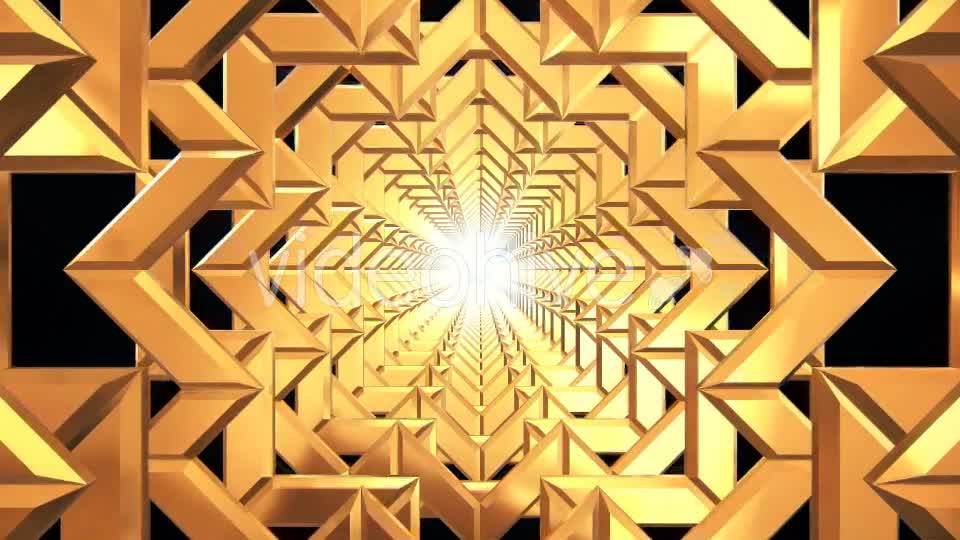 Abstract Gold Loop Background Videohive 21417991 Motion Graphics Image 1