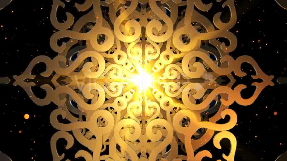 Abstract Gold Ornament Loop Background Videohive 20671467 Motion Graphics Image 10