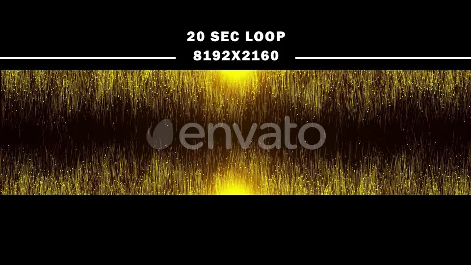 Abstract Gold Particles Background 8K Videohive 23779712 Motion Graphics Image 7
