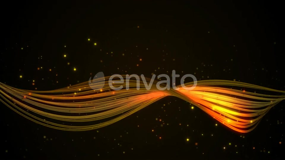 Abstract Gold Stream Background Loop Videohive 22538787 Motion Graphics Image 9