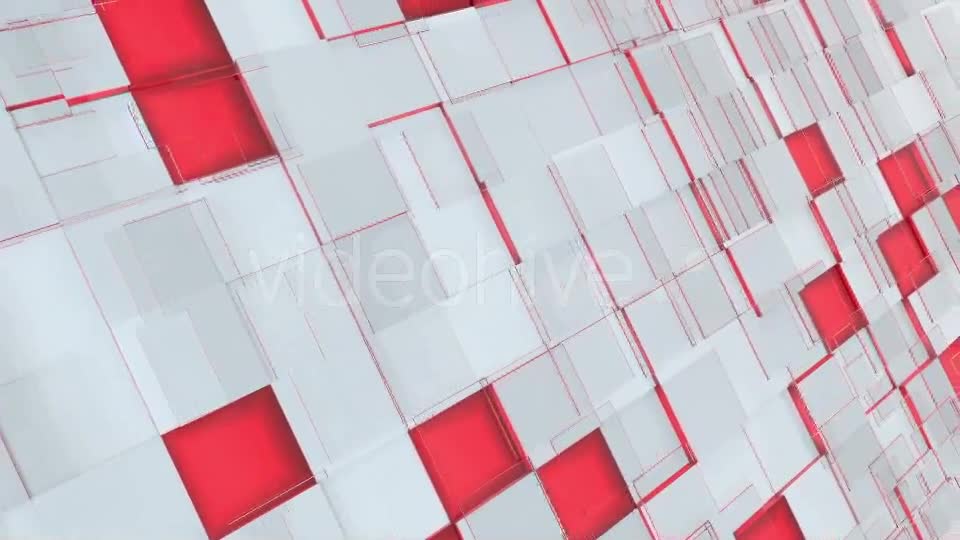 Abstract Gray, Red And Pink Squares Background Videohive 16600082 Motion Graphics Image 1