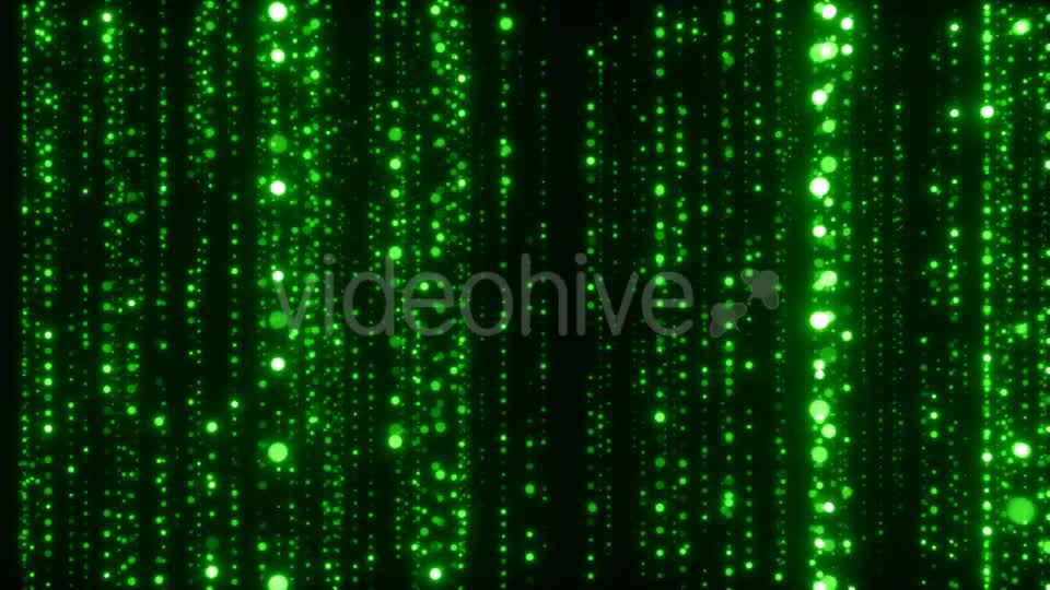Abstract Green Particles Fly Videohive 20856497 Motion Graphics Image 1