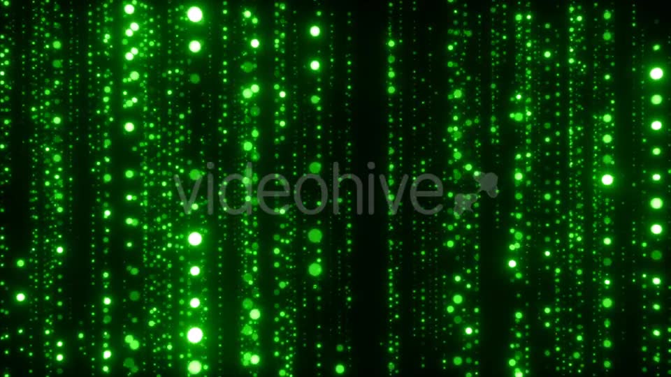 Abstract Green Particles Fly Videohive 20856497 Motion Graphics Image 2