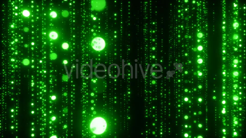 Abstract Green Particles Fly Videohive 20856497 Motion Graphics Image 3