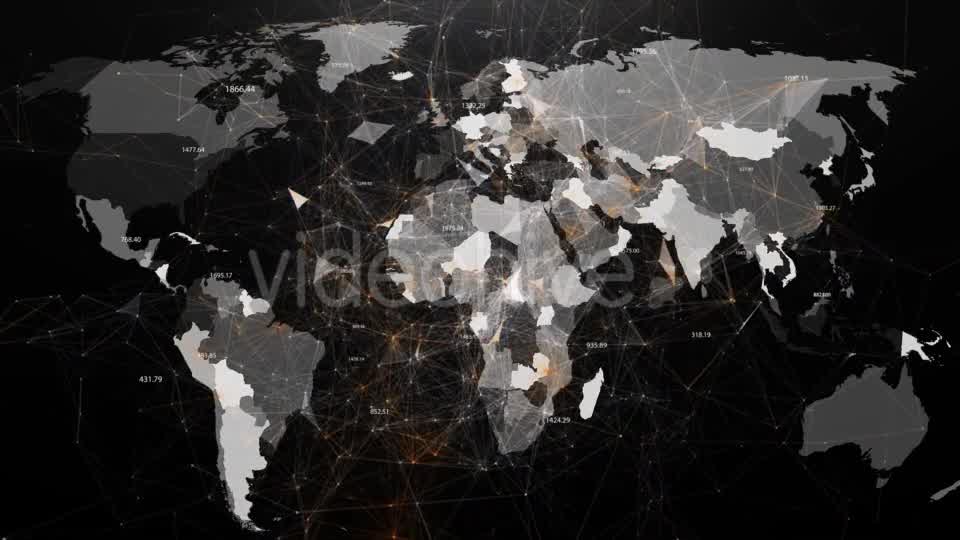 Abstract Image of Global Networks in the World in the Form of Plexus Videohive 20262658 Motion Graphics Image 11