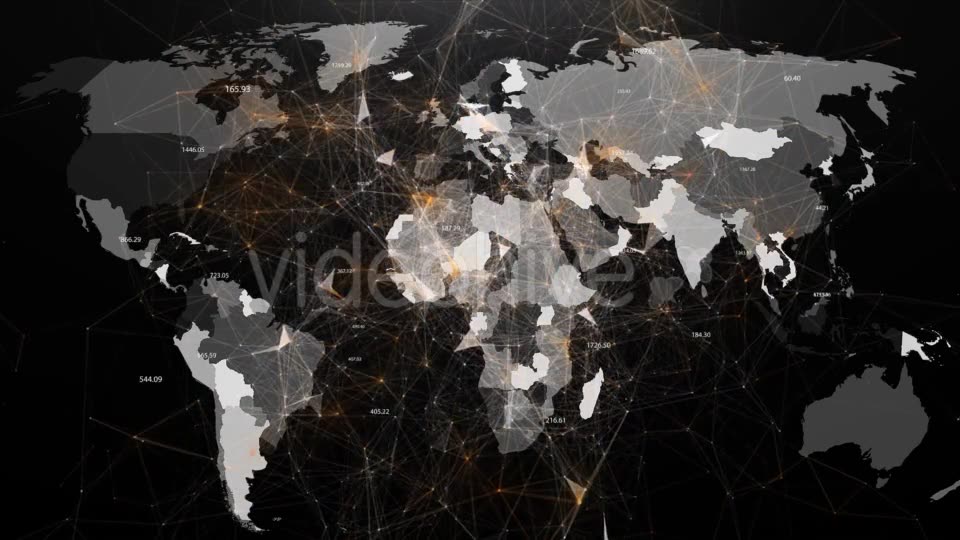 Abstract Image of Global Networks in the World in the Form of Plexus Videohive 20262658 Motion Graphics Image 2