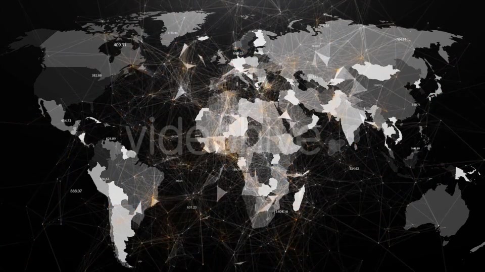 Abstract Image of Global Networks in the World in the Form of Plexus Videohive 20262658 Motion Graphics Image 4