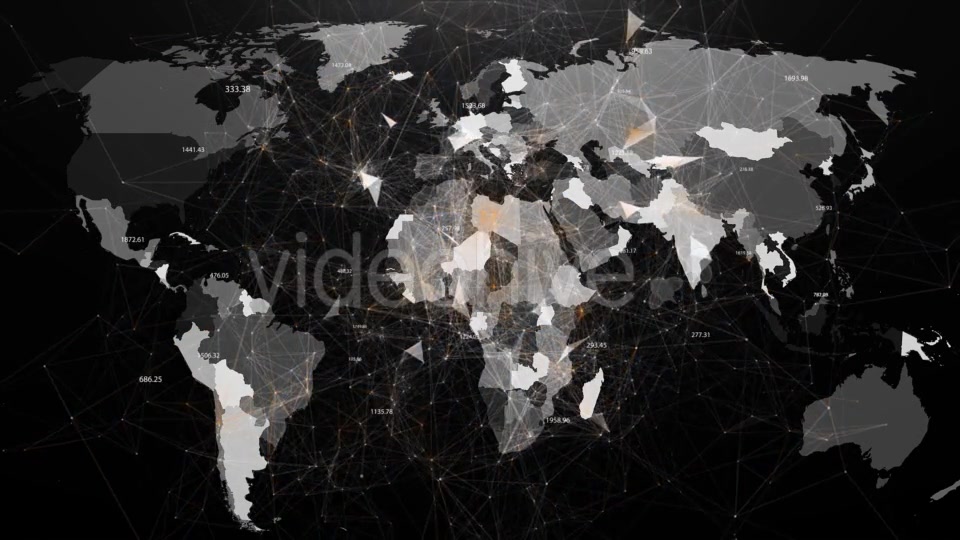 Abstract Image of Global Networks in the World in the Form of Plexus Videohive 20262658 Motion Graphics Image 5