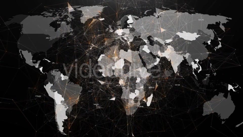 Abstract Image of Global Networks in the World in the Form of Plexus Videohive 20262658 Motion Graphics Image 6
