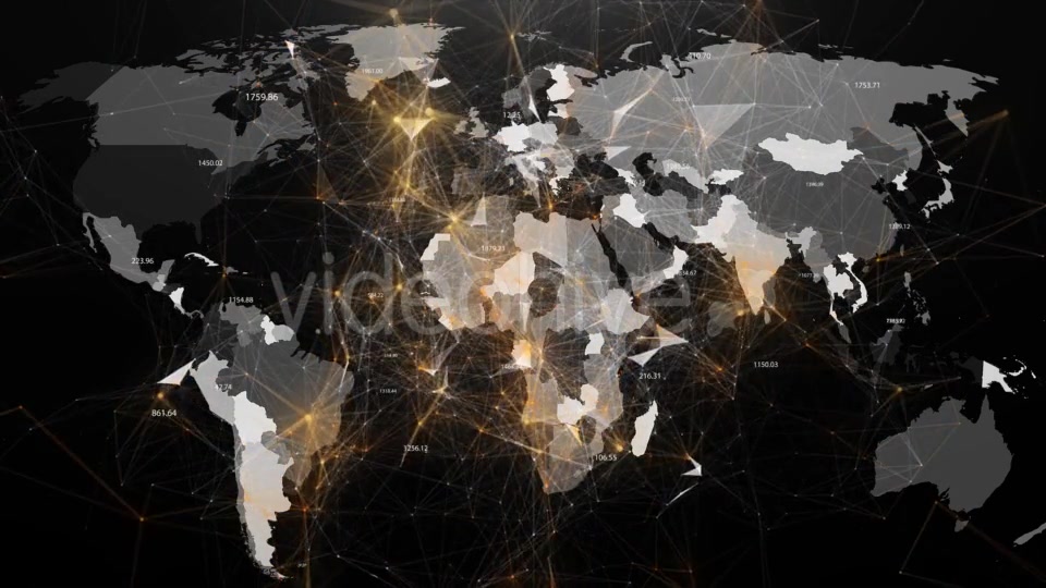 Abstract Image of Global Networks in the World in the Form of Plexus Videohive 20262658 Motion Graphics Image 7