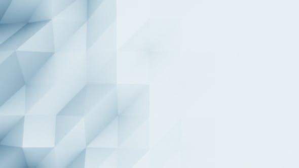 Abstract Light Blue Polygonal Motion Background - 18370485 Download Videohive