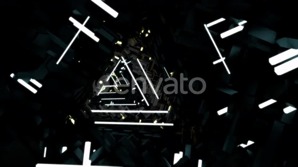 Abstract Light In Tunnel 05 4K Videohive 24461009 Motion Graphics Image 1