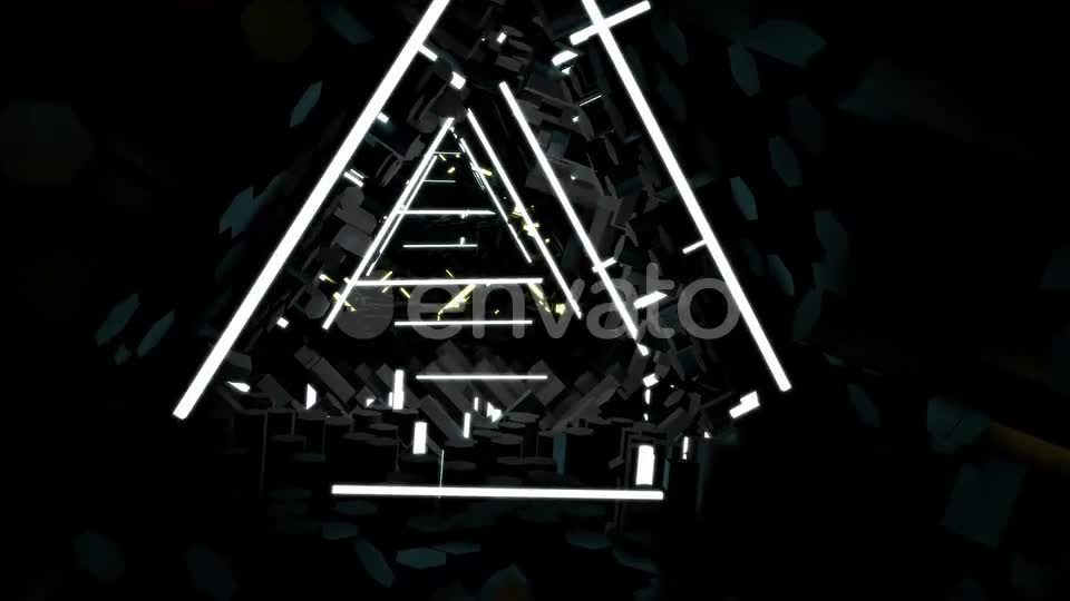 Abstract Light In Tunnel 05 4K Videohive 24461009 Motion Graphics Image 2