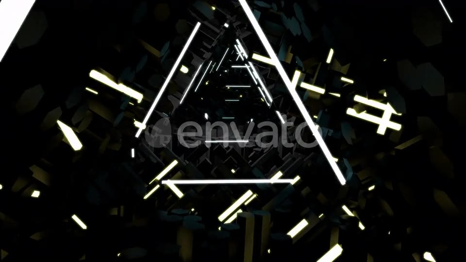 Abstract Light In Tunnel 05 4K Videohive 24461009 Motion Graphics Image 3