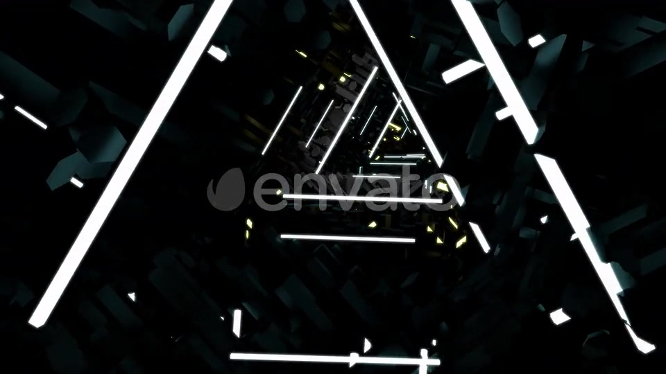 Abstract Light In Tunnel 05 4K Videohive 24461009 Motion Graphics Image 4