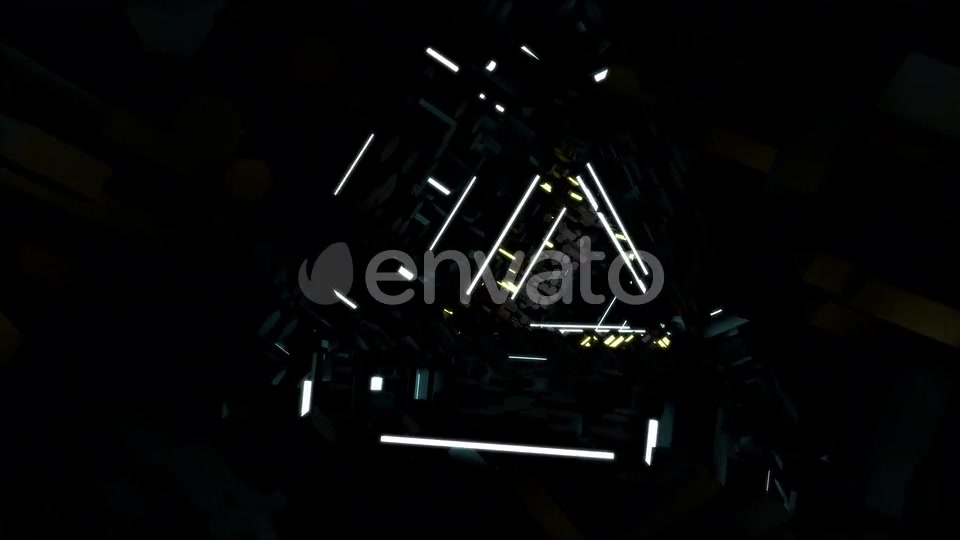 Abstract Light In Tunnel 05 4K Videohive 24461009 Motion Graphics Image 5