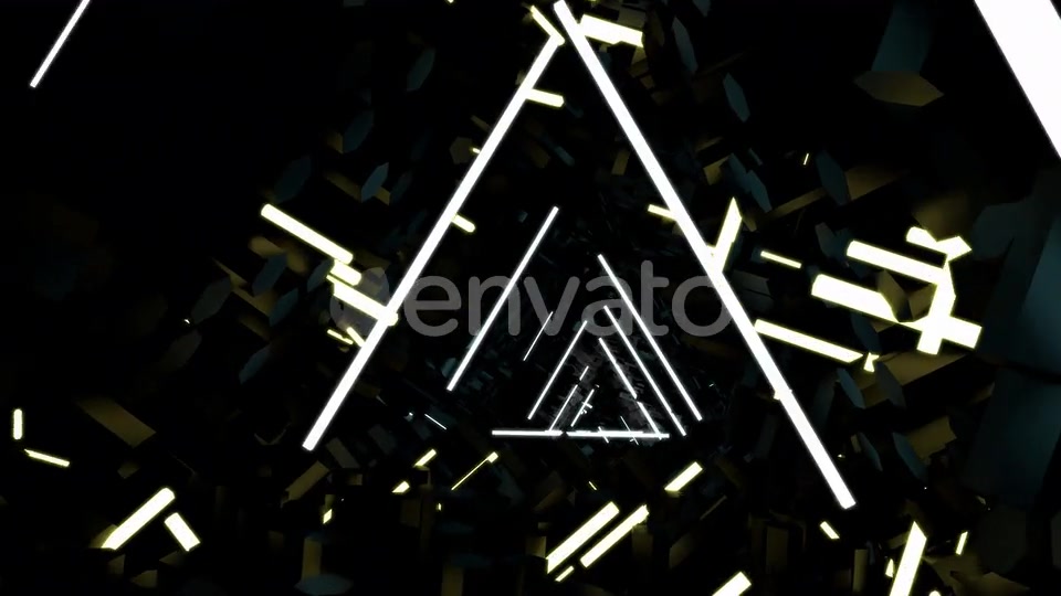 Abstract Light In Tunnel 05 4K Videohive 24461009 Motion Graphics Image 6