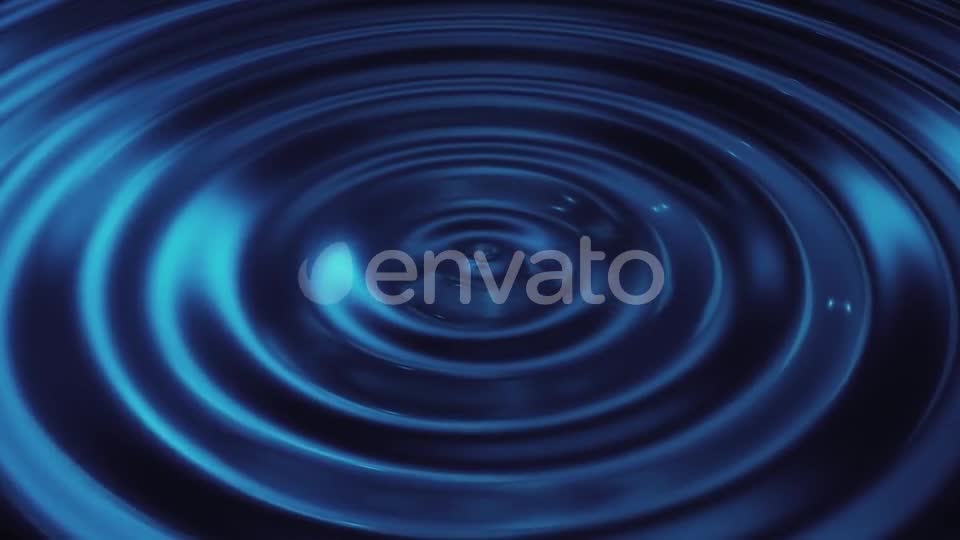 Abstract Loop Ripple Blue 3d Wave Videohive 21681437 Motion Graphics Image 1