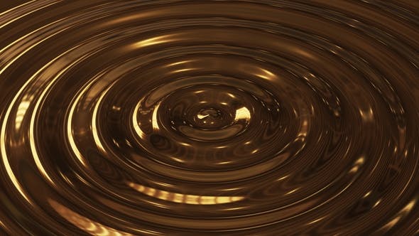 Abstract Loop Ripple Gold 3d Wave - Download 21681695 Videohive