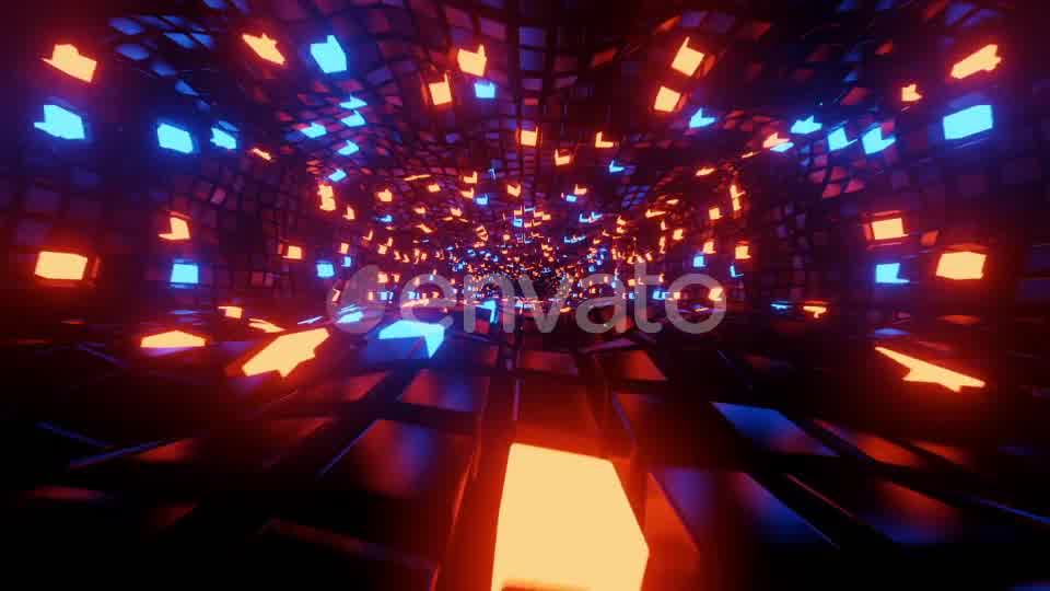 Abstract Neon Cubes Tunnel Videohive 25683682 Motion Graphics Image 9