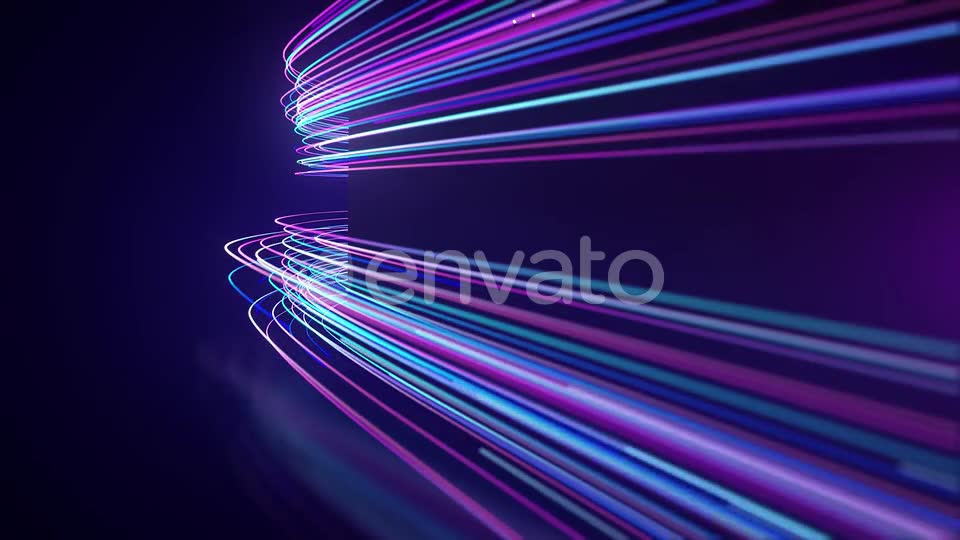 Abstract Neon Light Streaks Motion Background Videohive 23864715 Motion Graphics Image 2