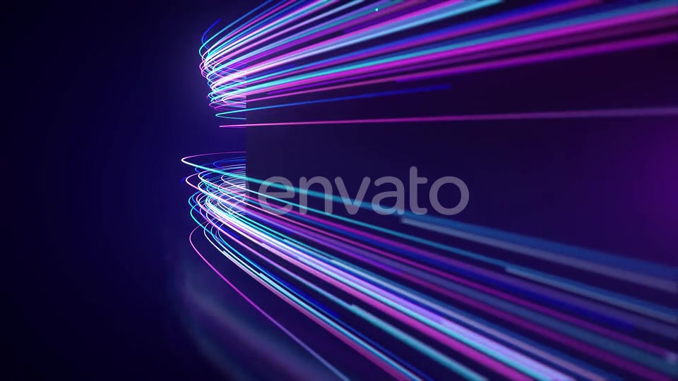Abstract Neon Light Streaks Motion Background Videohive 23864715 Motion Graphics Image 3