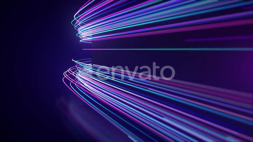 Abstract Neon Light Streaks Motion Background Videohive 23864715 Motion Graphics Image 4