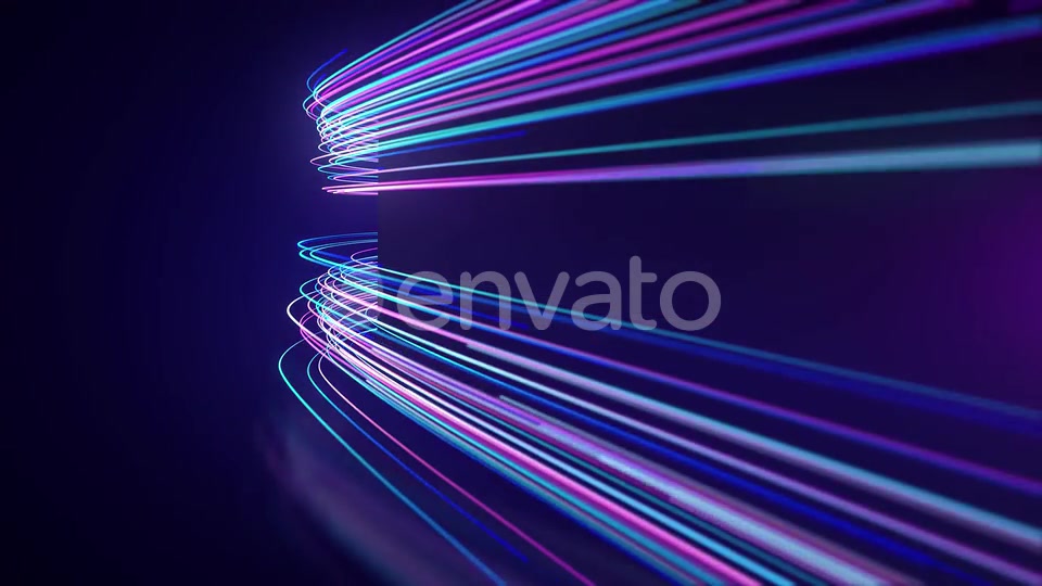 Abstract Neon Light Streaks Motion Background Videohive 23864715 Motion Graphics Image 5