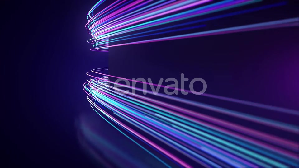 Abstract Neon Light Streaks Motion Background Videohive 23864715 Motion Graphics Image 6