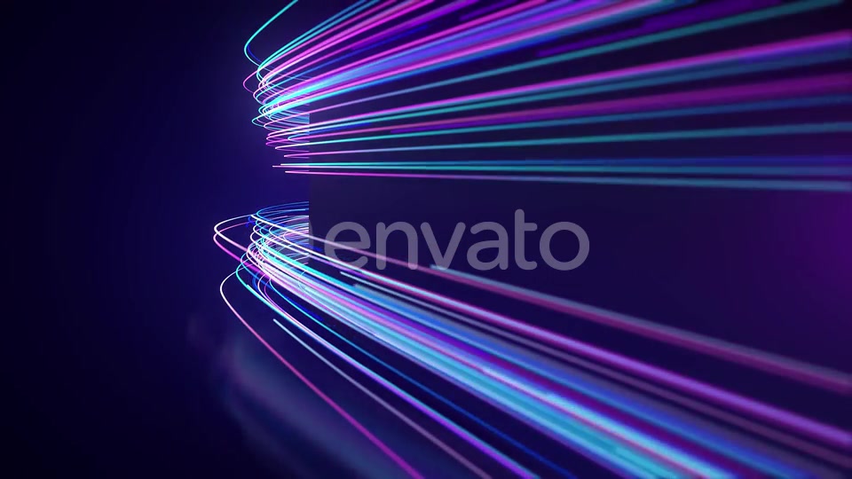 Abstract Neon Light Streaks Motion Background Videohive 23864715 Motion Graphics Image 7
