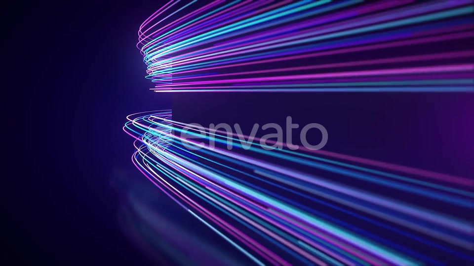 Abstract Neon Light Streaks Motion Background Videohive 23864715 Motion Graphics Image 8
