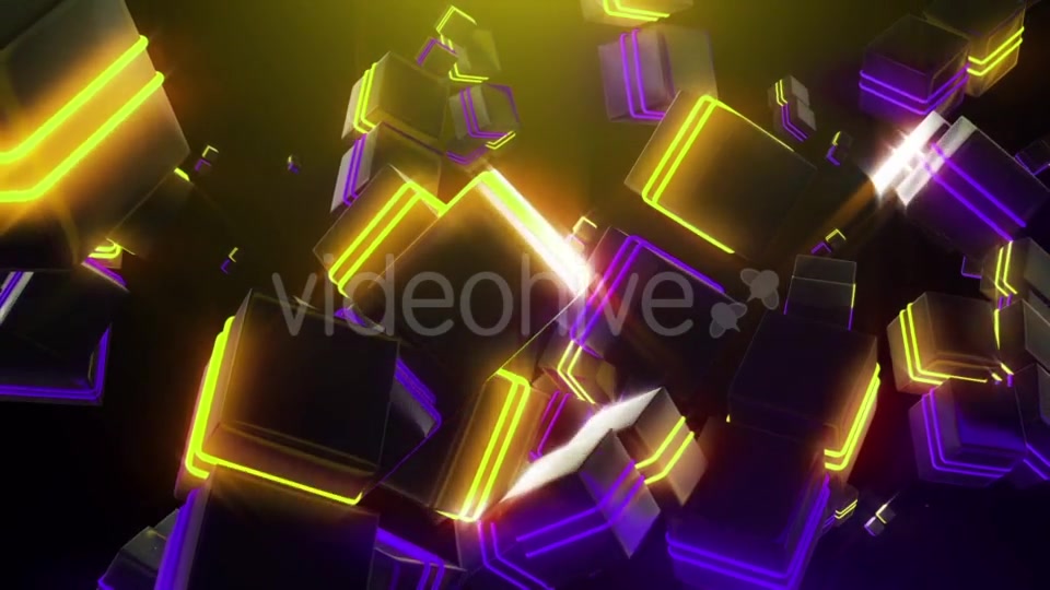Abstract Neon Squares Videohive 19976396 Motion Graphics Image 4