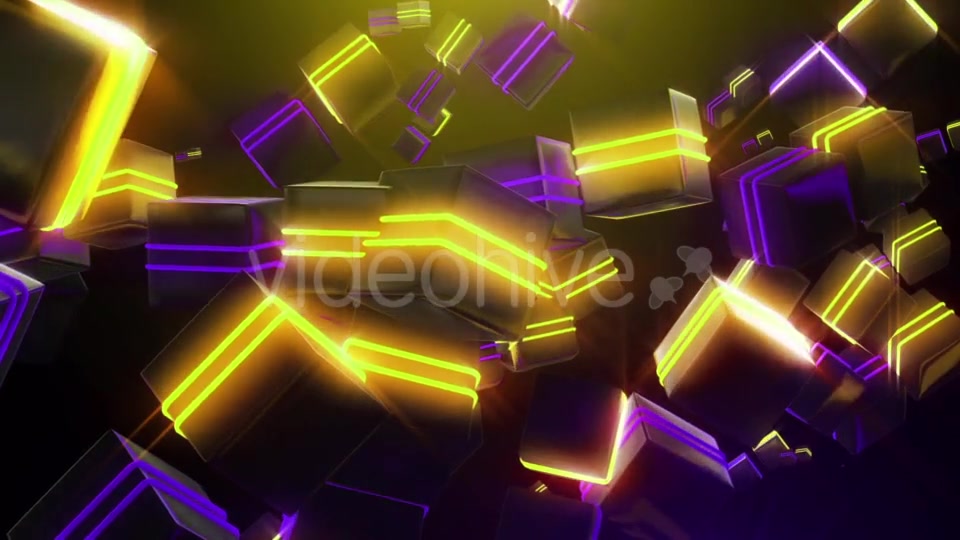 Abstract Neon Squares Videohive 19976396 Motion Graphics Image 7