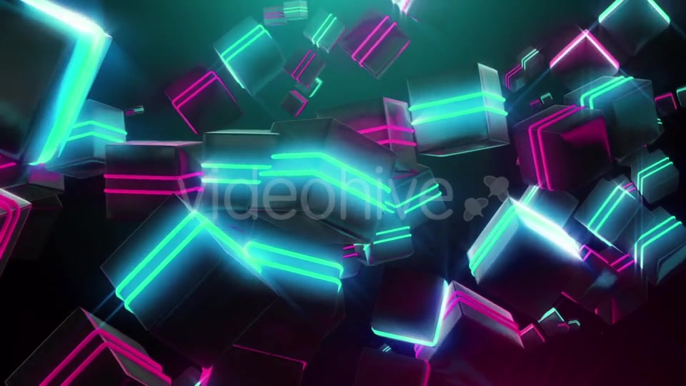 Abstract Neon Squares Videohive 19976399 Motion Graphics Image 7