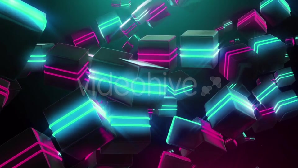 Abstract Neon Squares Videohive 19976399 Motion Graphics Image 8