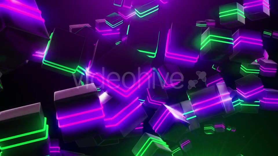 Abstract Neon Squares Videohive 19976403 Motion Graphics Image 10