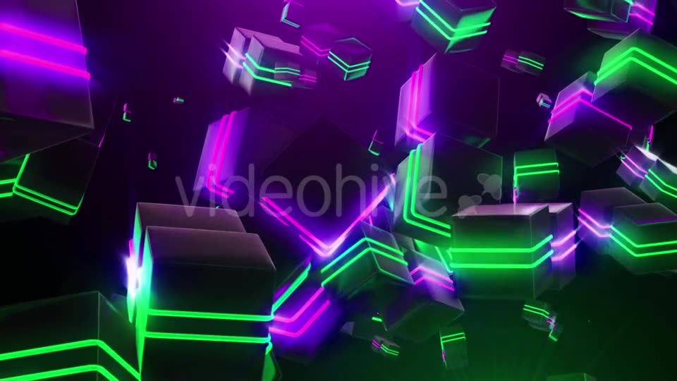 Abstract Neon Squares Videohive 19976403 Motion Graphics Image 2