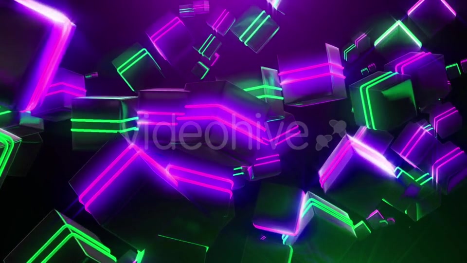 Abstract Neon Squares Videohive 19976403 Motion Graphics Image 7