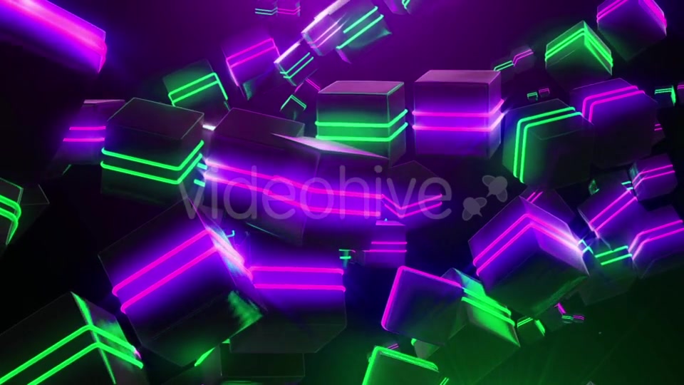 Abstract Neon Squares Videohive 19976403 Motion Graphics Image 8