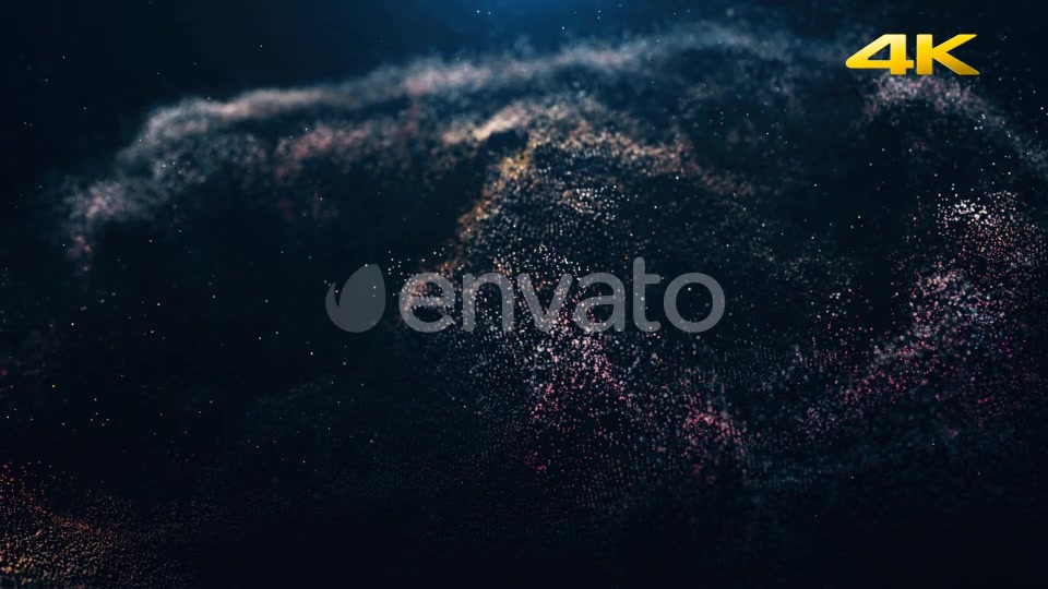 Abstract Particles Waving 4K Videohive 24175463 Motion Graphics Image 3
