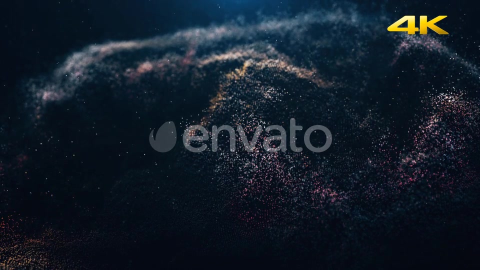 Abstract Particles Waving 4K Videohive 24175463 Motion Graphics Image 6